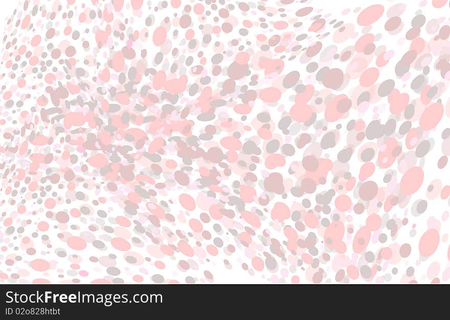 Abstract background of pink and gray circles. Abstract background of pink and gray circles