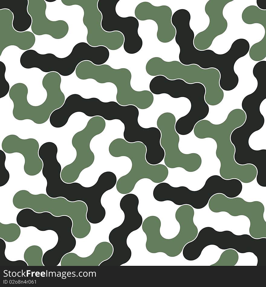 Seamless textile pattern