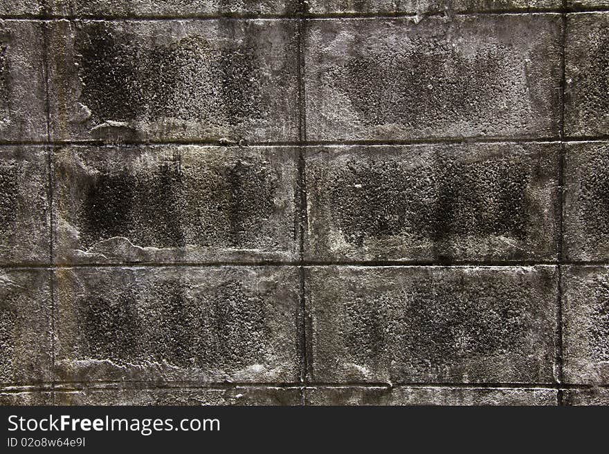 Old brick wall background block. Old brick wall background block