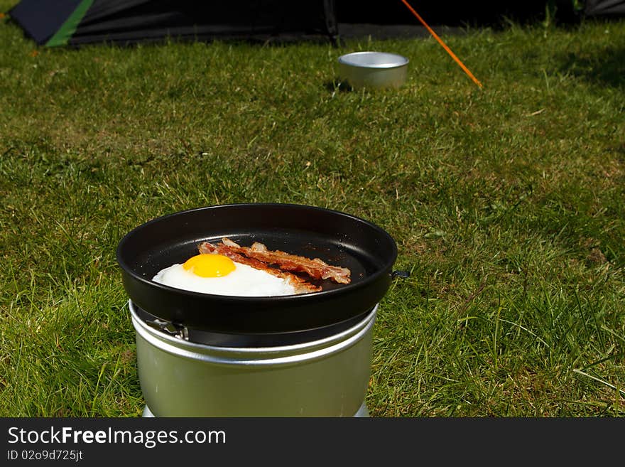 Camping Breakfast