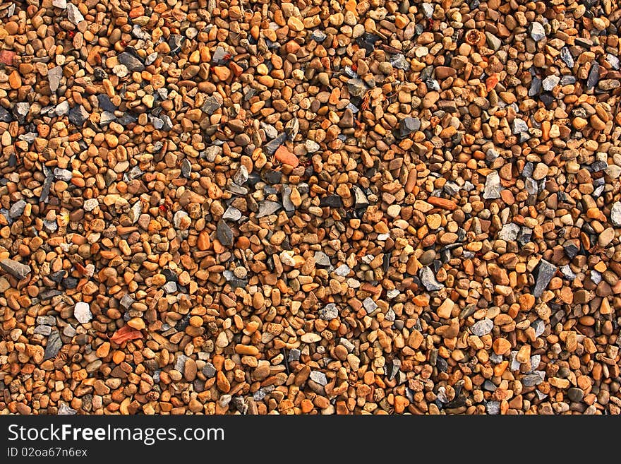 Color stone texture pattern in daylight