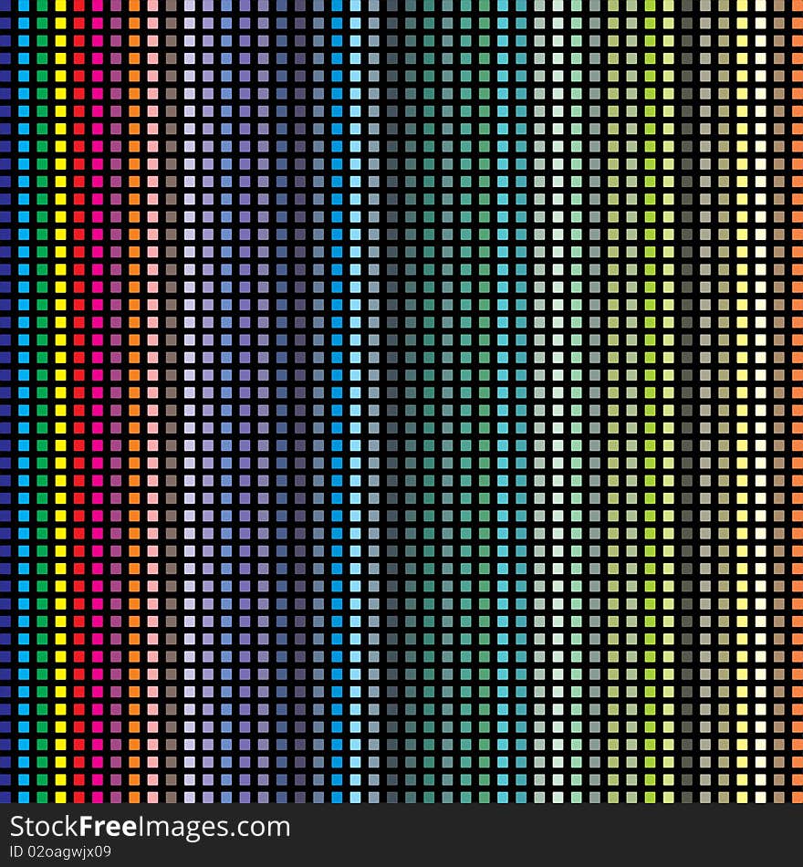 Mosaic structure of different colours. A  illustration. Mosaic structure of different colours. A  illustration