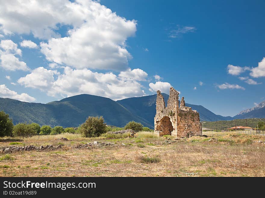 Zaraka Monastery At Stymfalia