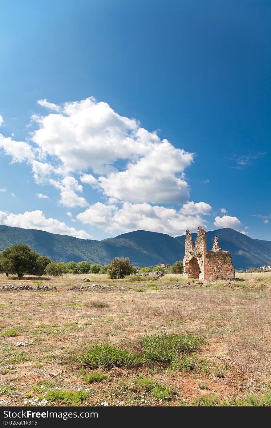 Zaraka Monastery At Stymfalia