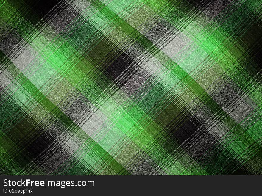 Checked textile