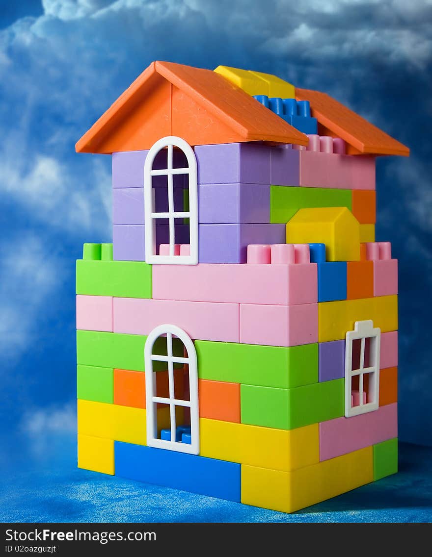 Toy house model