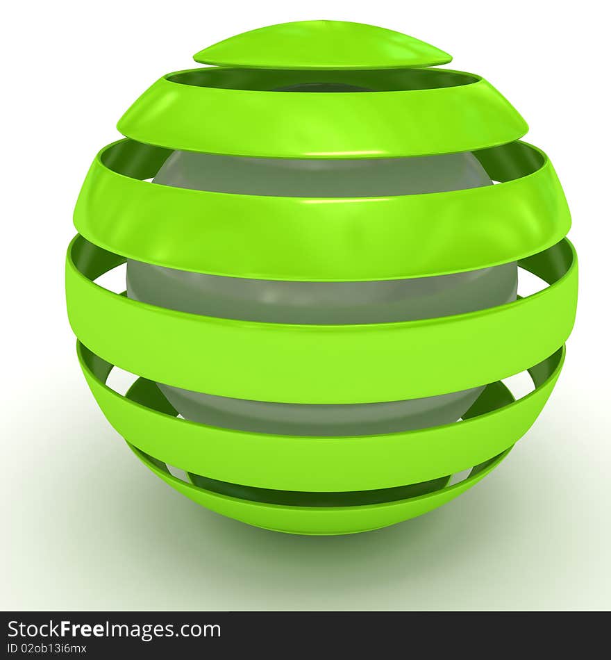 Abstract 3D Sphere