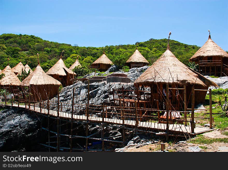 Village On Mountain