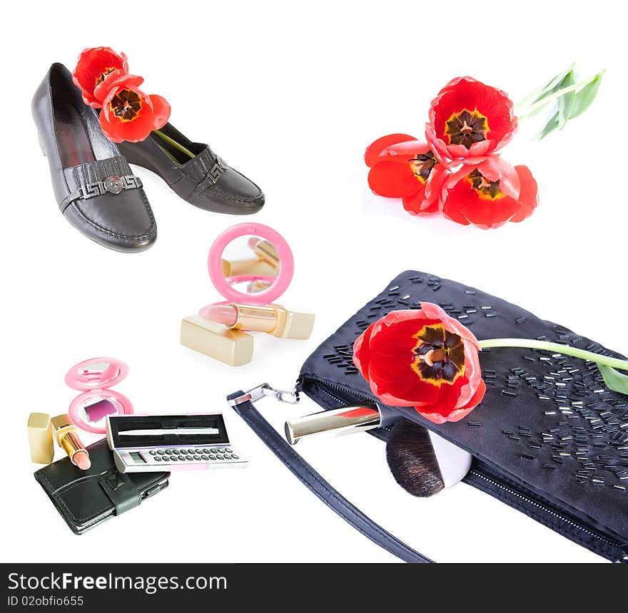 Women S Accessories And Tulips