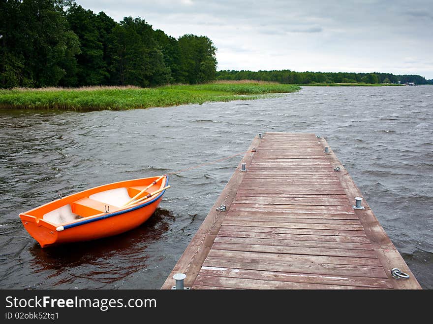 Orange Boat