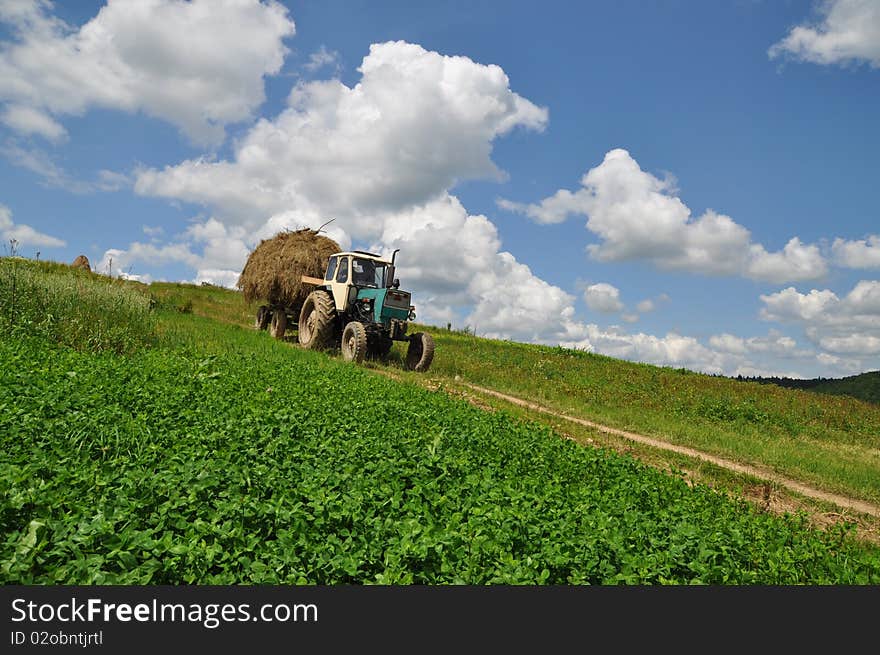 Hay Transportation.