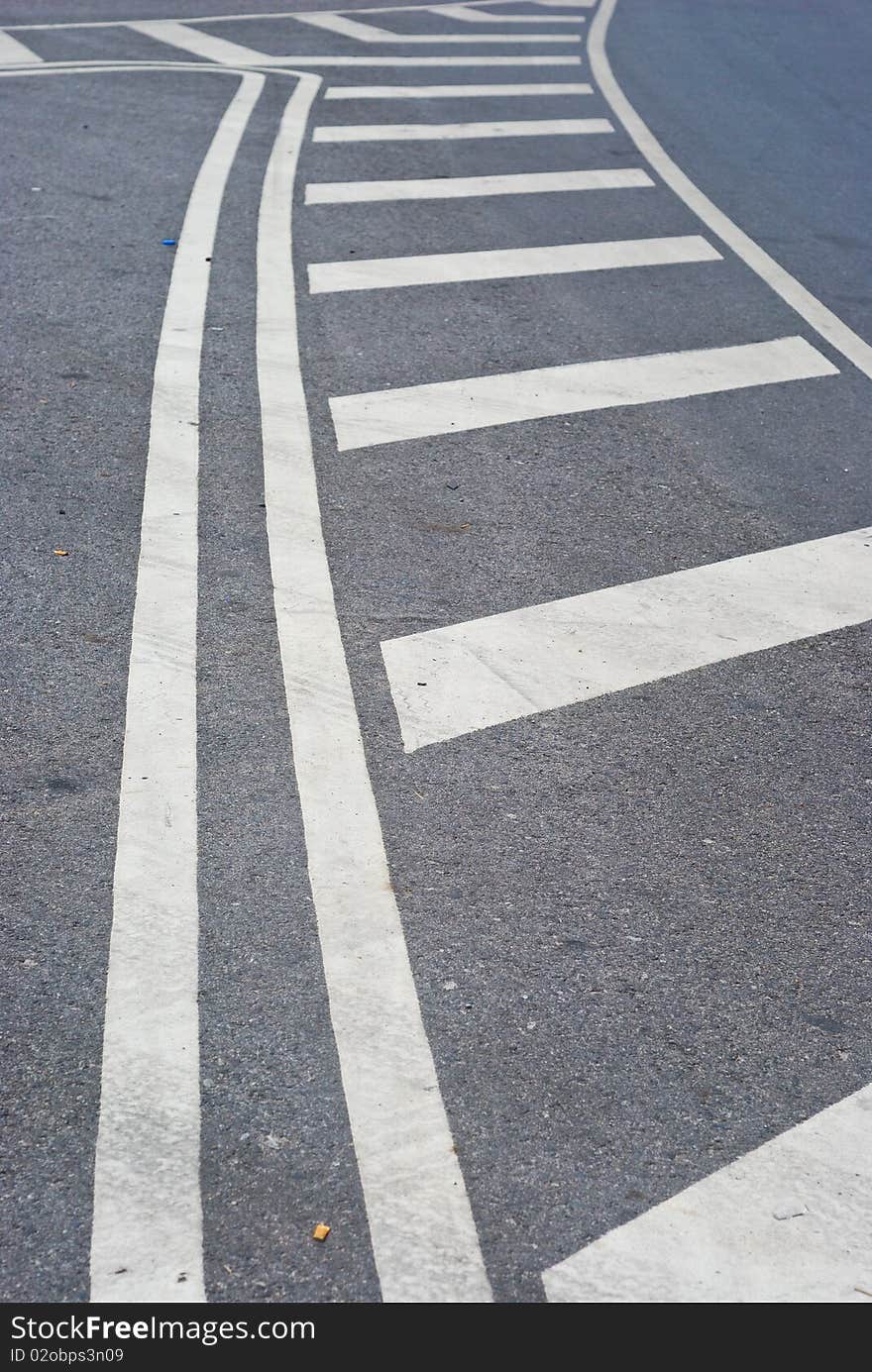 Symbol used in street in Thailand. Symbol used in street in Thailand