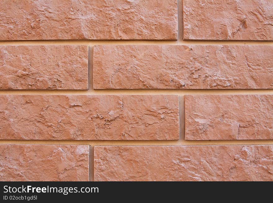 Even Decorative Brick Wall Background