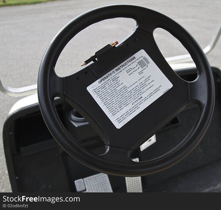 Golf Cart Steering Wheel