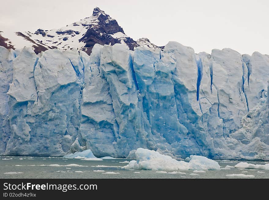 Glacier close-up