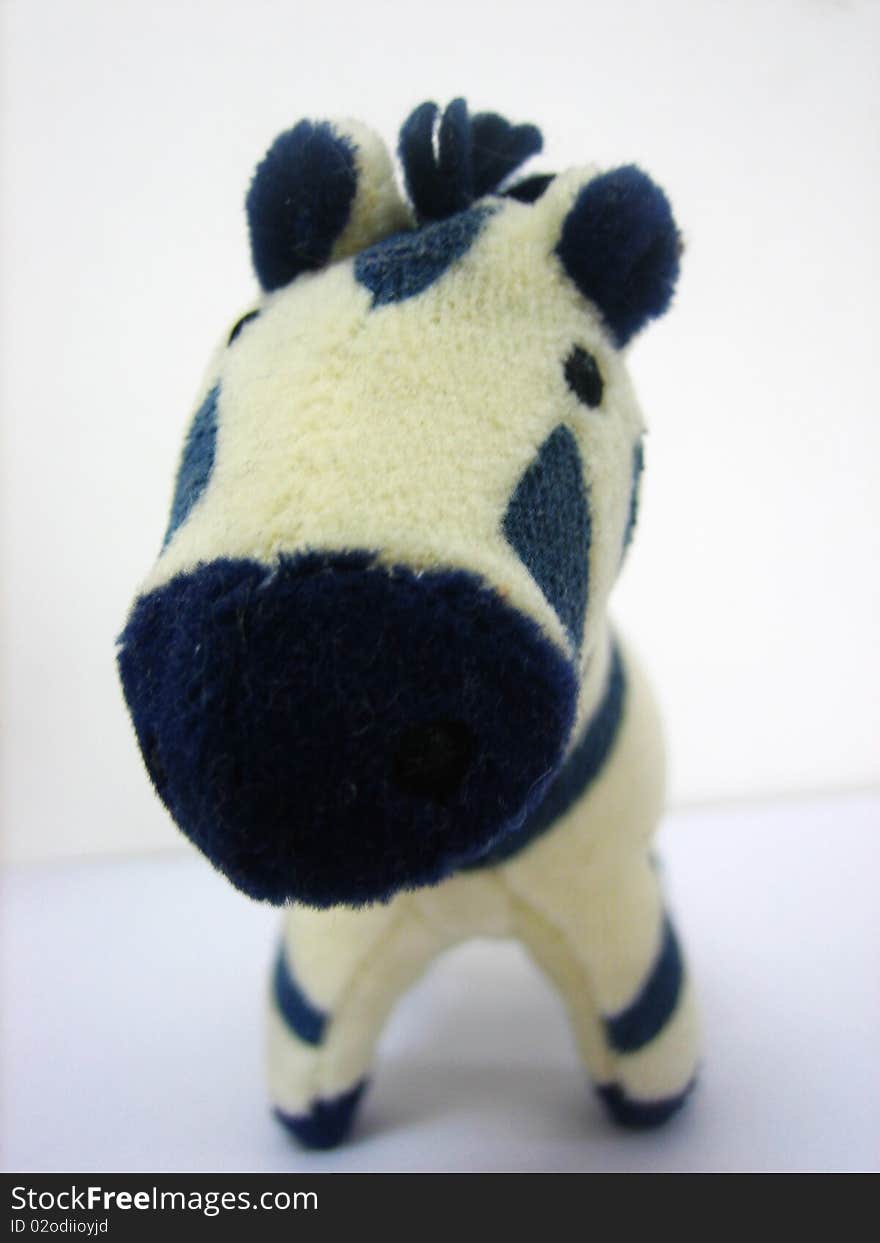 Zebra plush toy