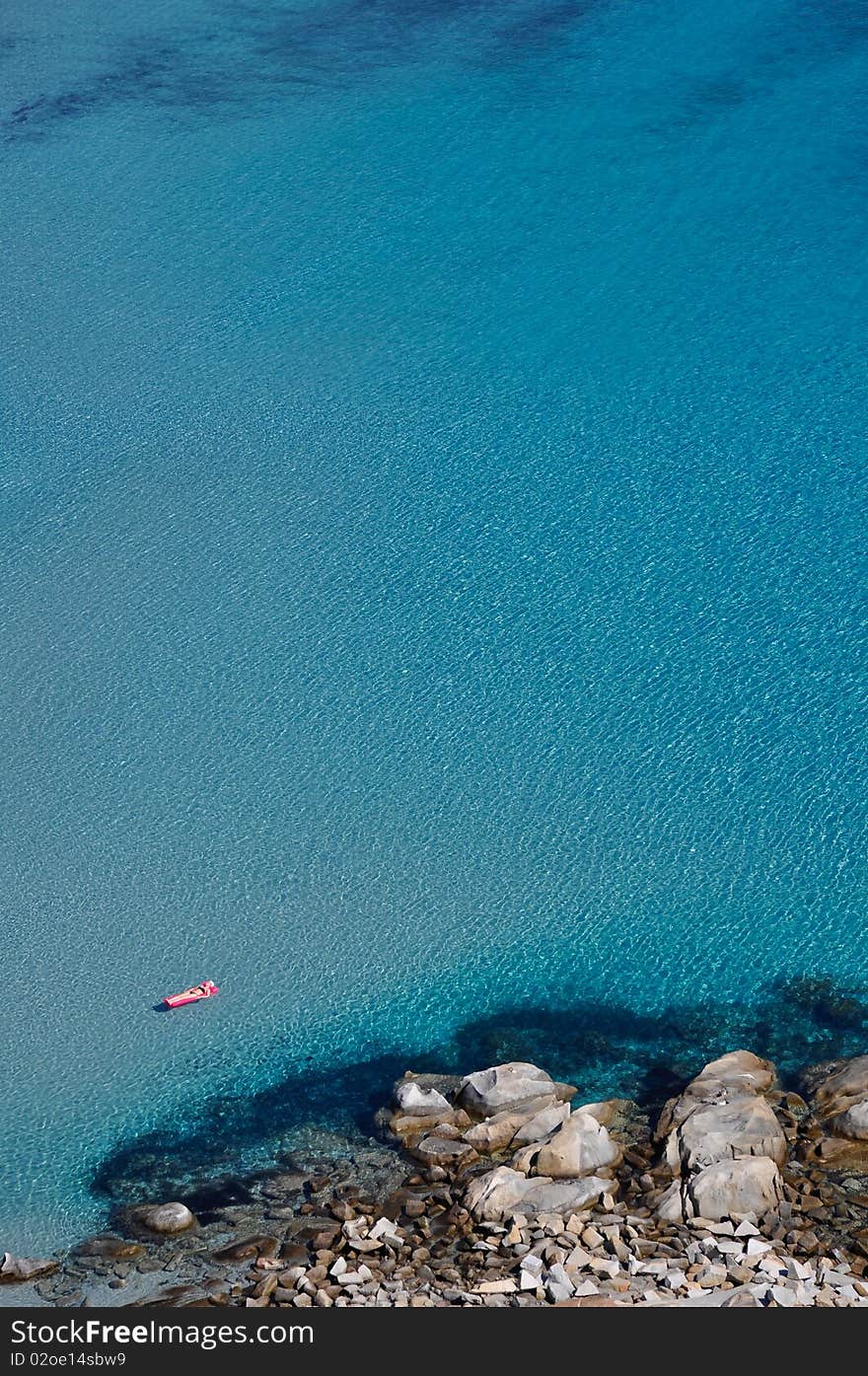 Beautiful sea of Porto Giunco, Villasimius, in Sardinia, Italy. Beautiful sea of Porto Giunco, Villasimius, in Sardinia, Italy.