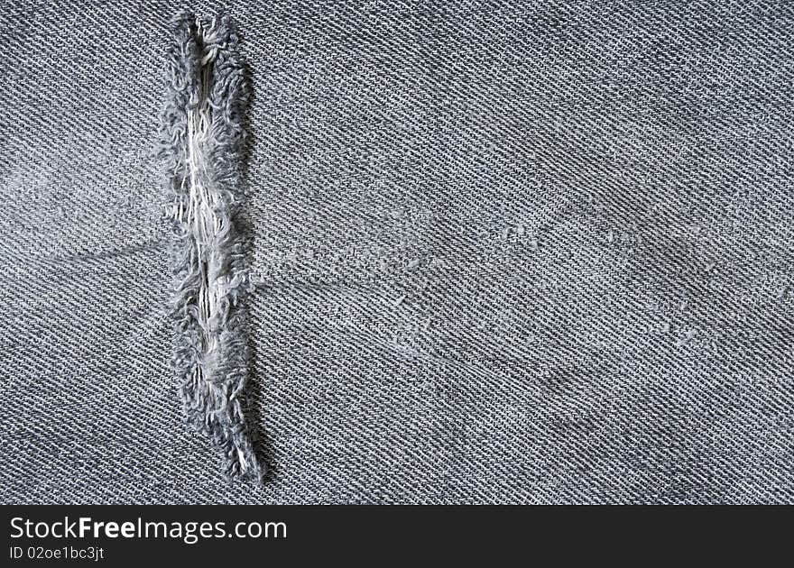 Texture of black jeans cloth