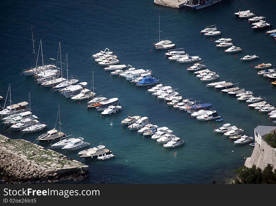 Dubrovnik harbor