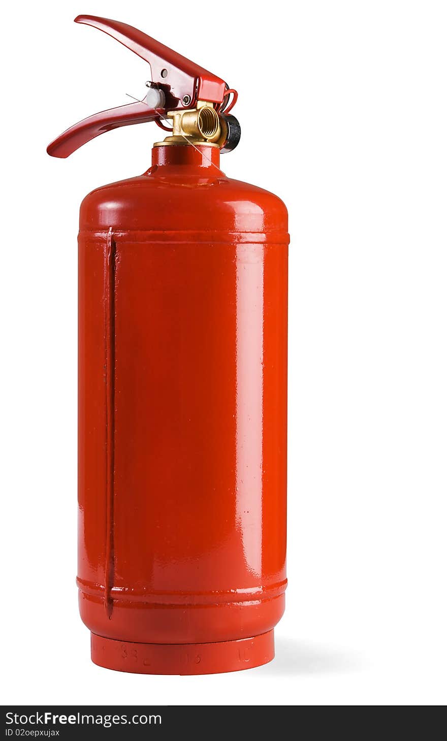 Fire extinguisher isolated on white background