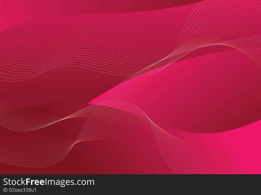 An abstract shade or pinkish red background with a curving. An abstract shade or pinkish red background with a curving.