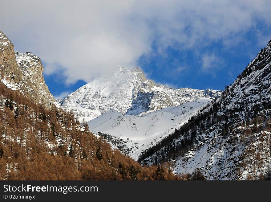 Part of the Swiss Alps
Photo taken in Les Haudères, Switzerland  in March 2010. Part of the Swiss Alps
Photo taken in Les Haudères, Switzerland  in March 2010