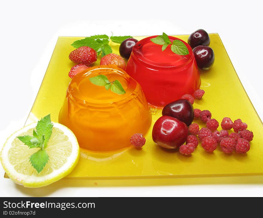 Jelly marmalade fruit desserts