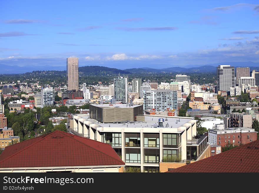 Portland Oregon Cityscapes.