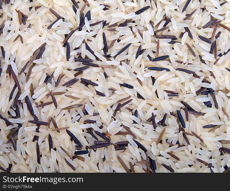 Long wild rice mixed background. Long wild rice mixed background