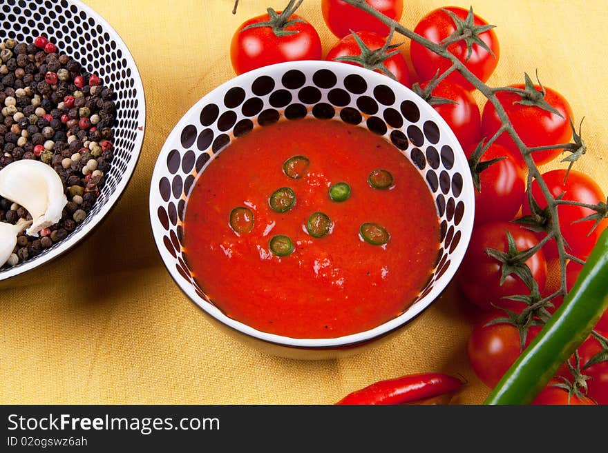 Hot Tomato Sauce