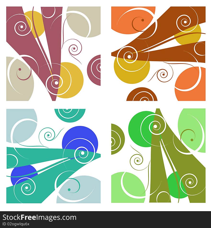 Abstract style background vector illustration. Abstract style background vector illustration