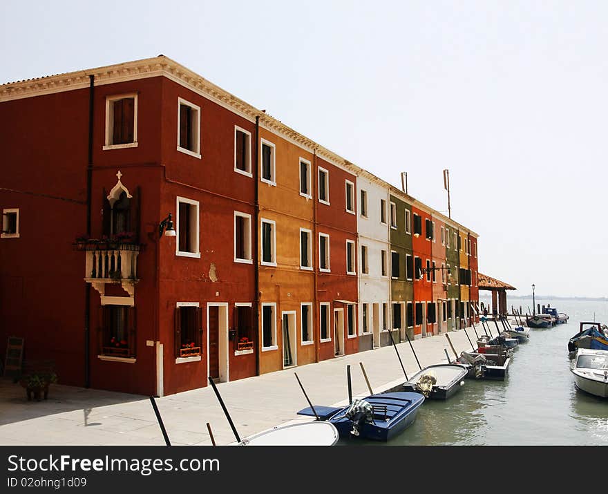 House near water in Venice