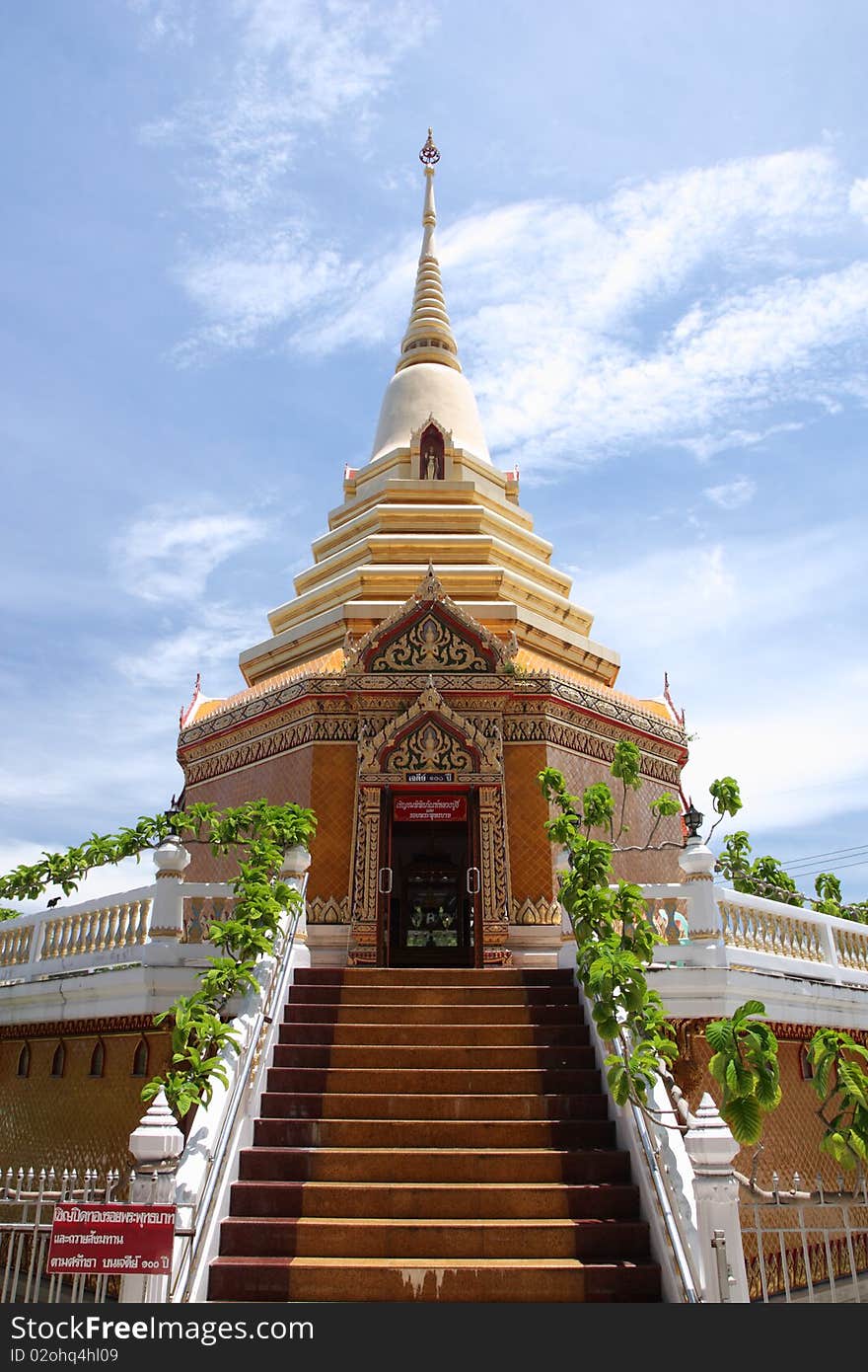 Pagoda of Buddha in Thailand