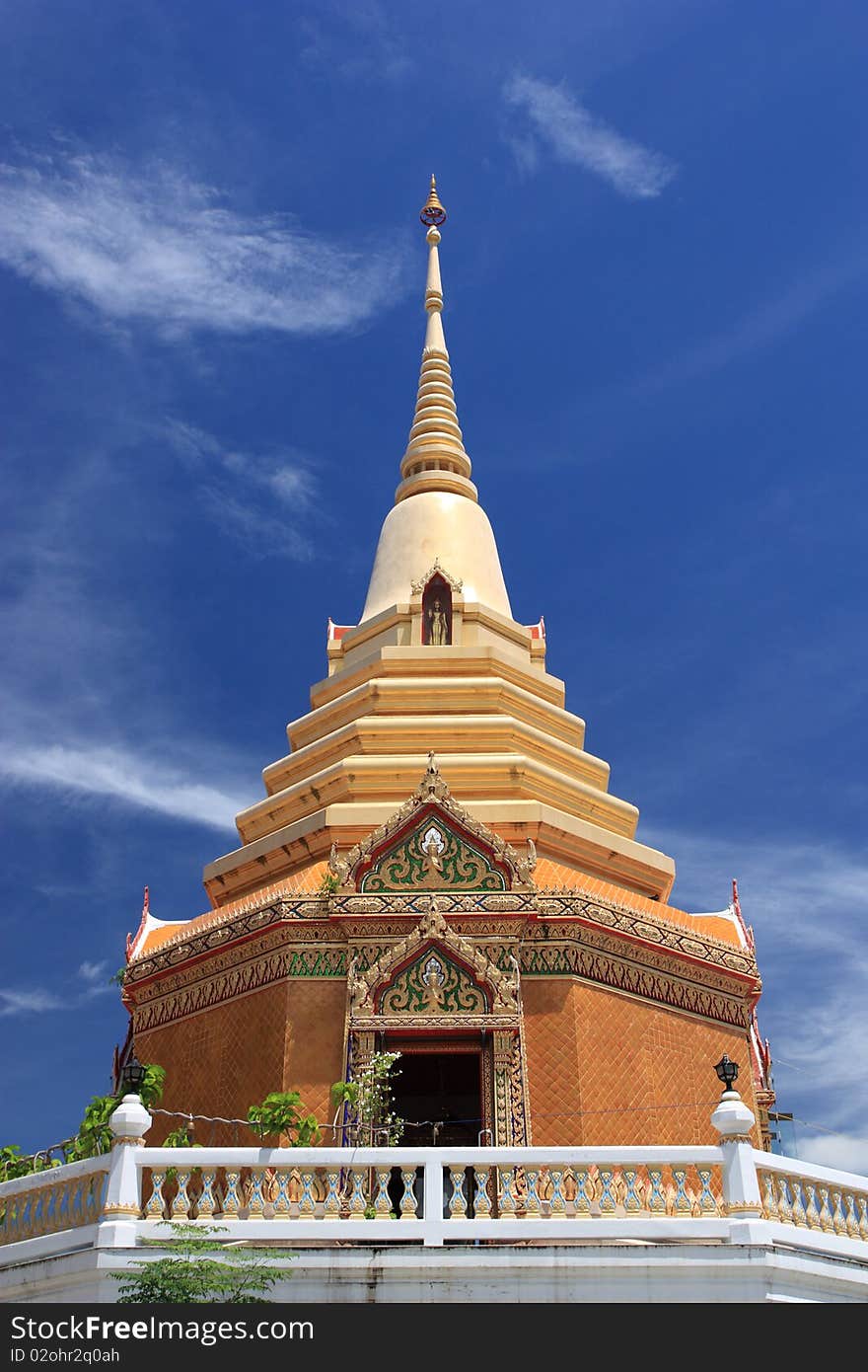 Pagoda Museum Sky in Thailand