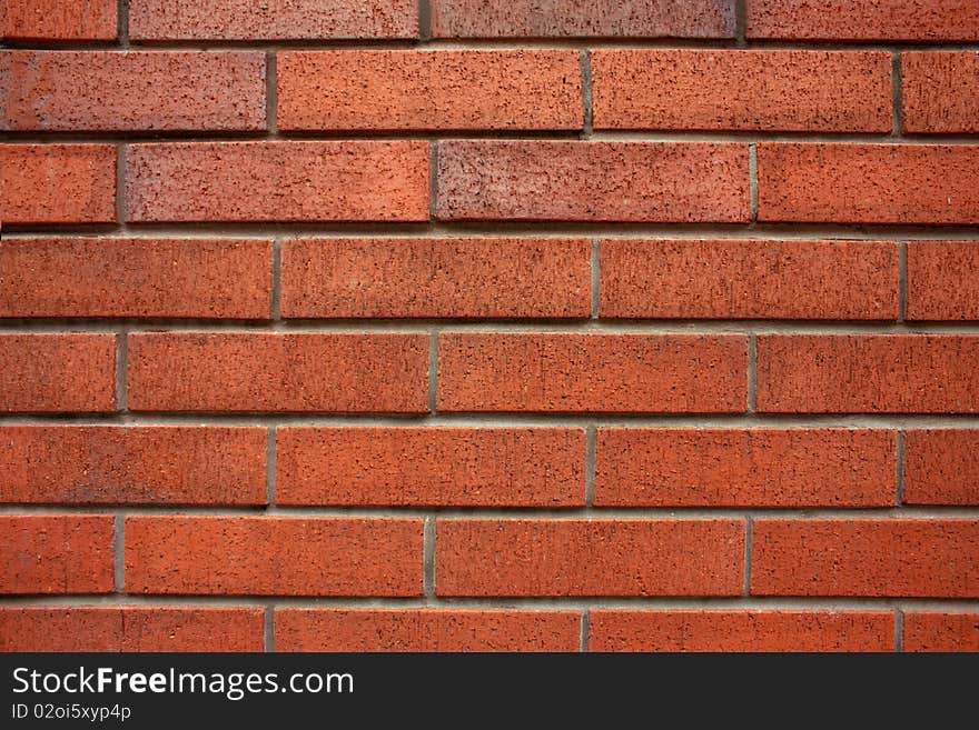 Texture walls of red brick for backgrounds. Texture walls of red brick for backgrounds