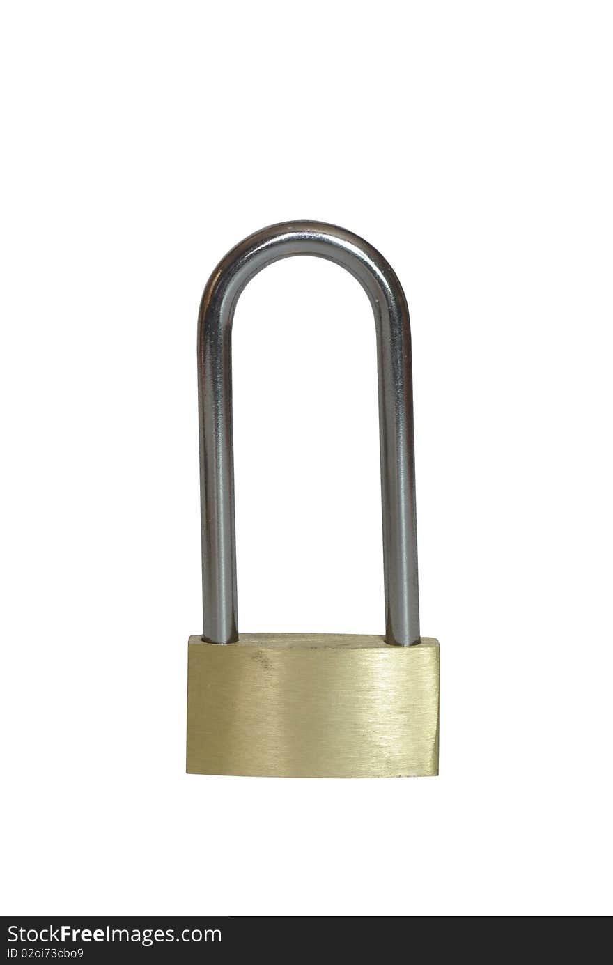 Metal padlock