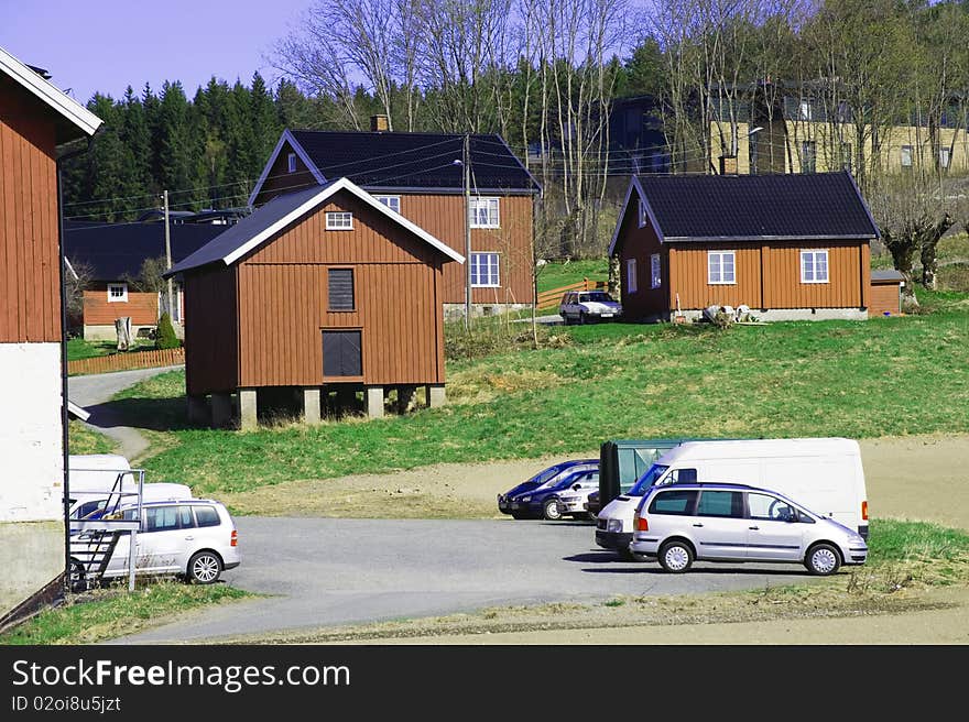 The Norwegian settlement near Oslo taken on summer 2010