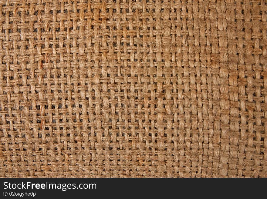 Texture of gunnysack