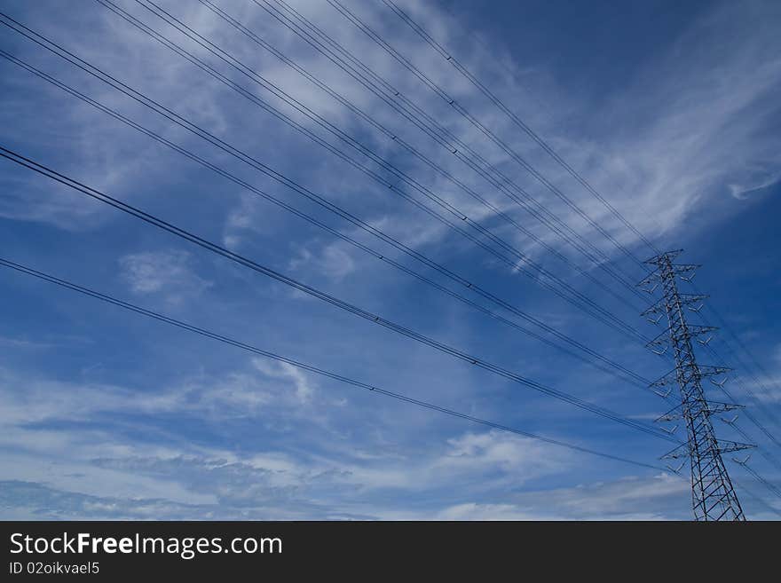 High Voltage Electric Pillar