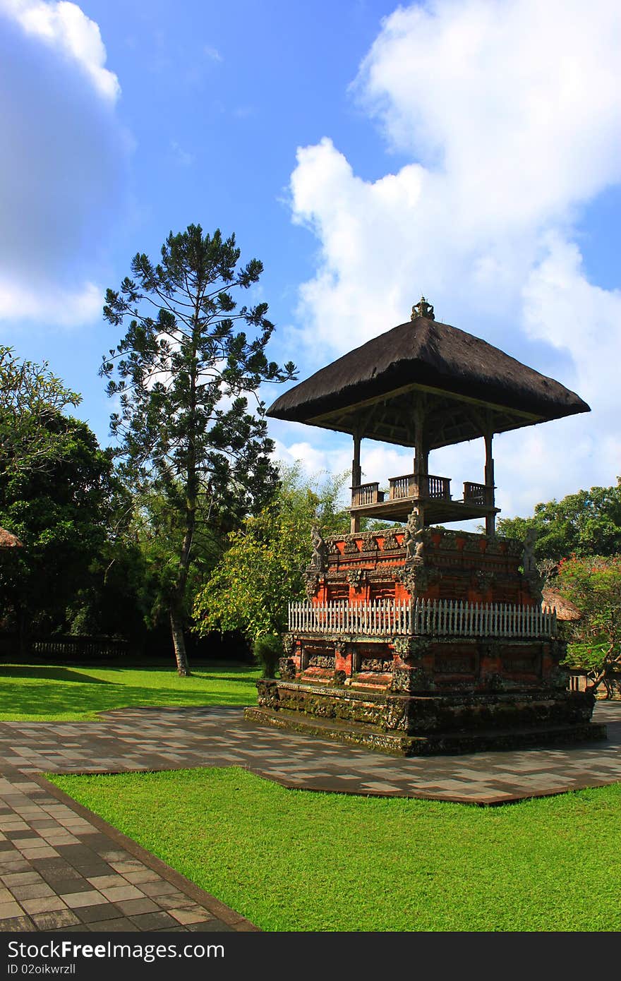 Bali building Religious Place at Bali Island, Indonesia.Art of historic building and tourist place.