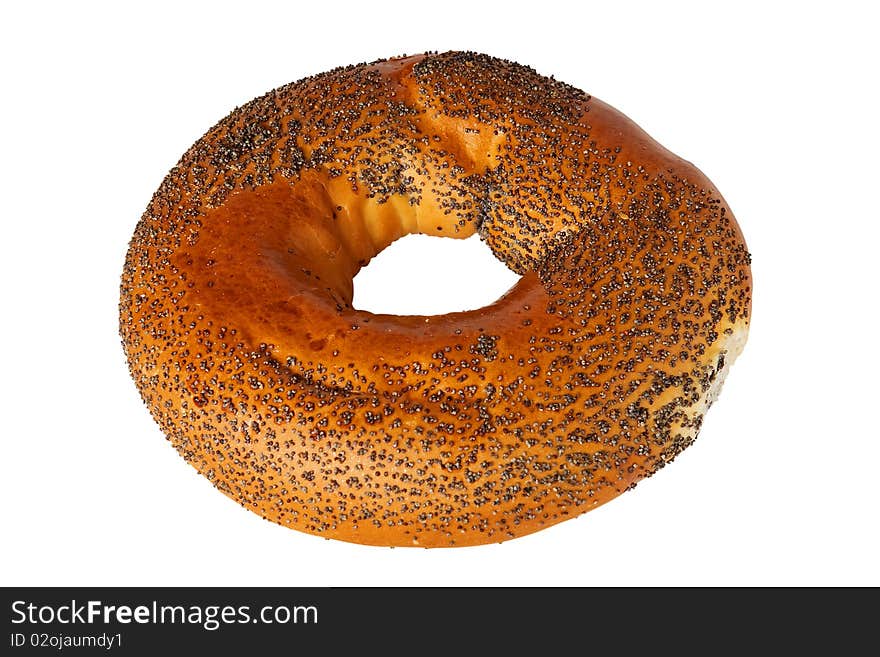 Bagel With Poppy Seeds