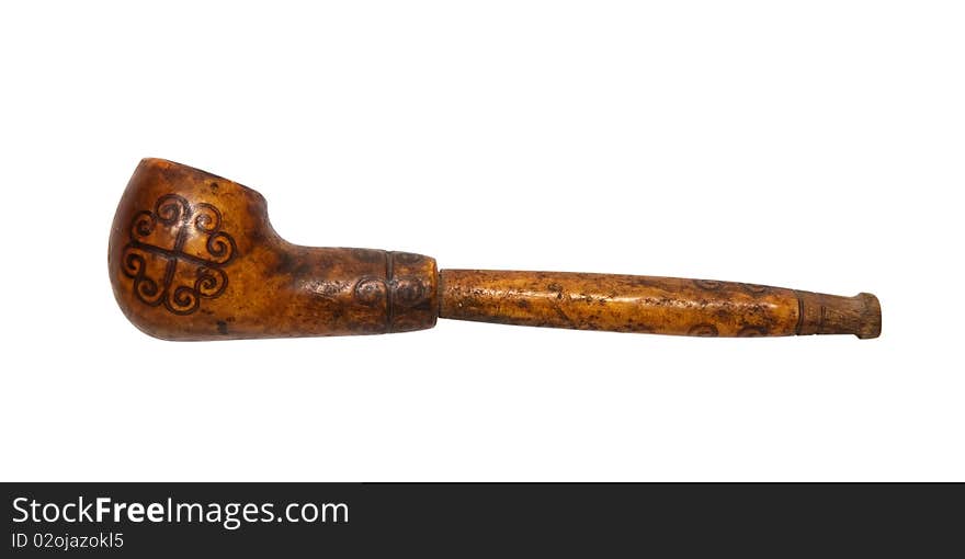 Old tobacco pipe