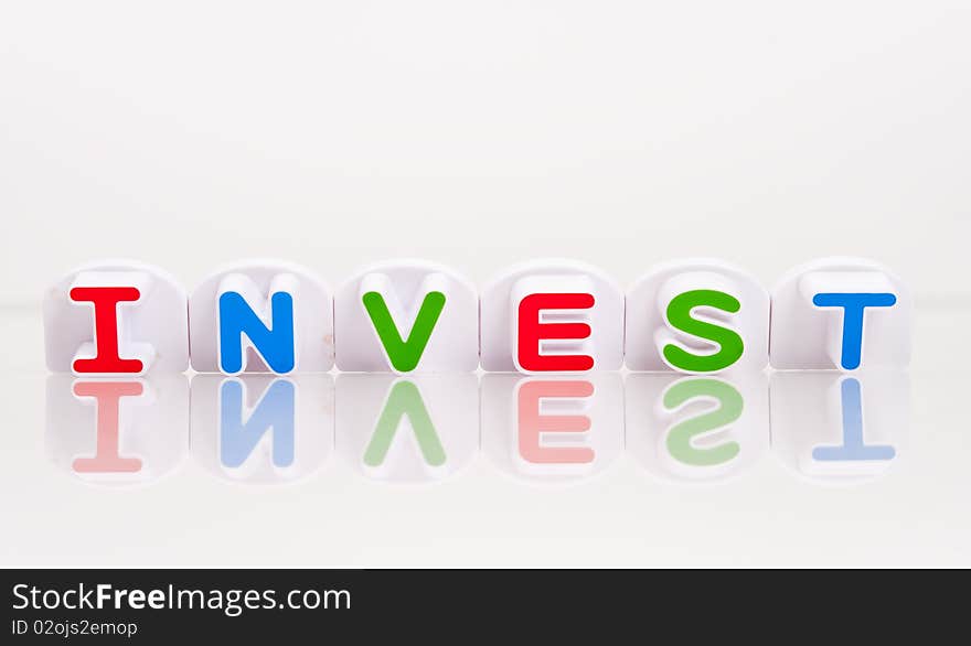 Invest Spelled Out With Toys