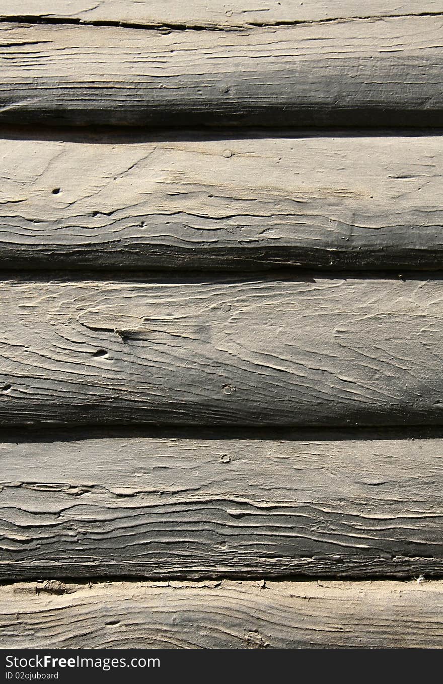 Wood texture background: wooden planks in close up