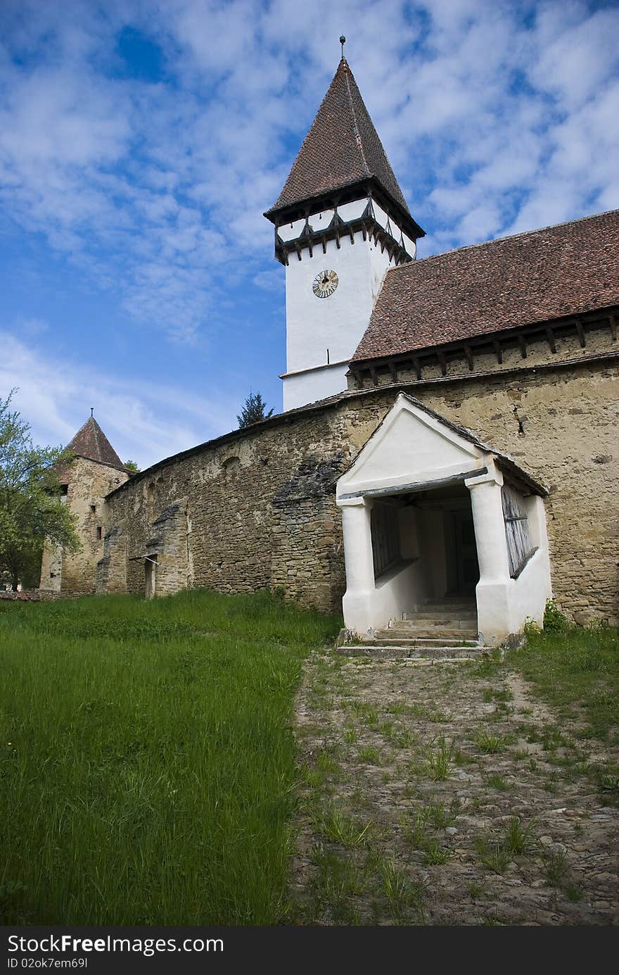 Medieval fortified church