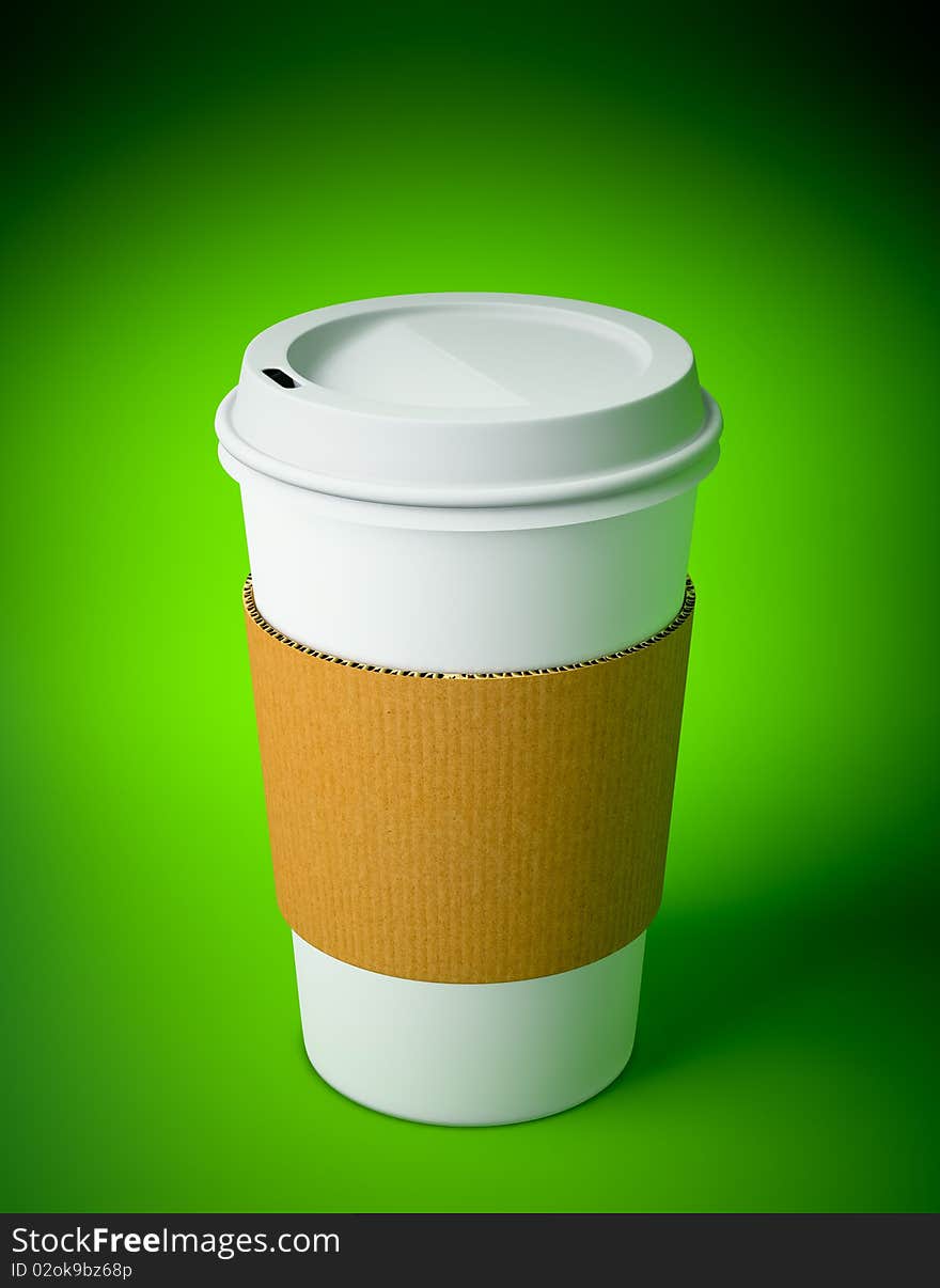 Disposable coffee cup