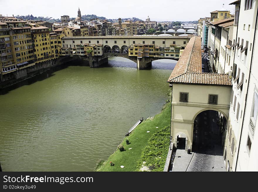 Florence With Ponte Veccio