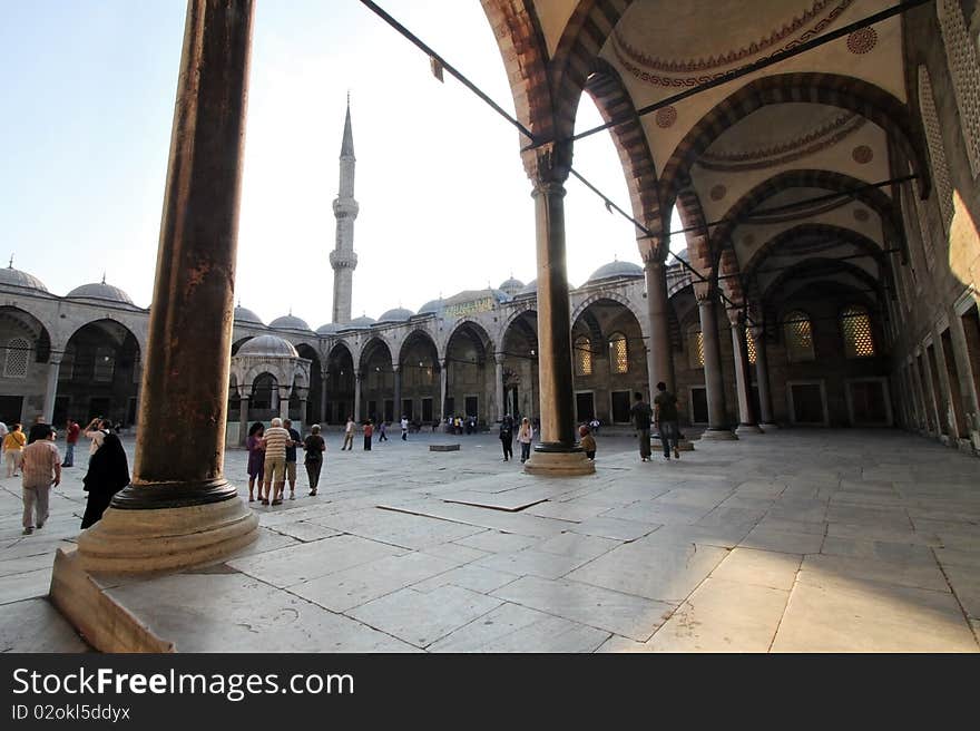 Blue Mosque Wide Angle