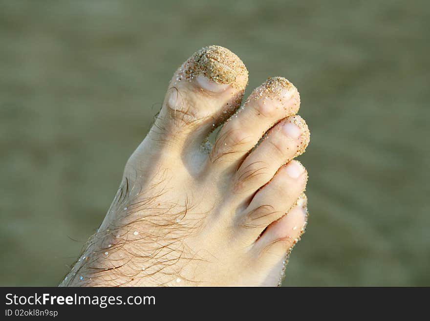 Feet On The Beach