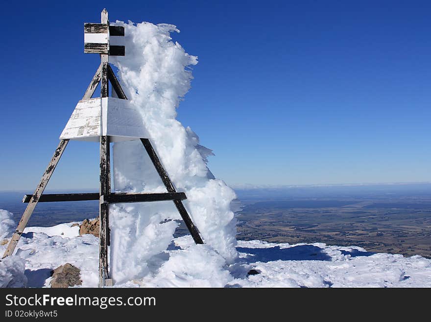 The view from atop Mt. Oxford, New Zealand. The view from atop Mt. Oxford, New Zealand.